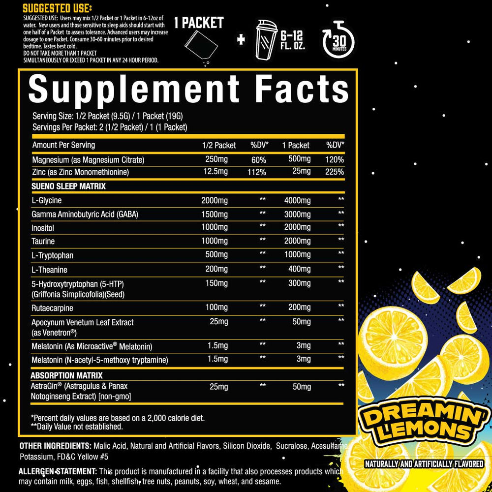 Sueno™ Sample Packet