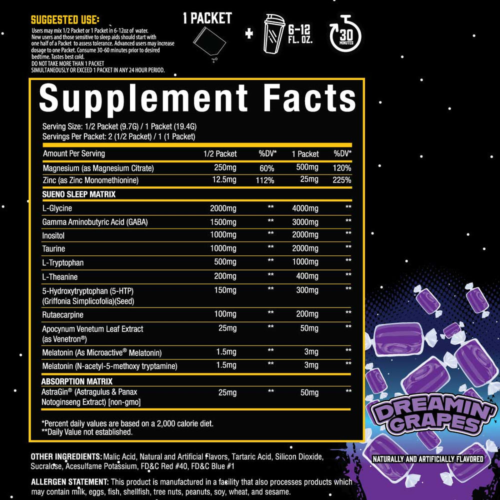 Sueno™ Sample Packet