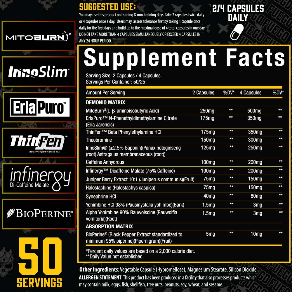 Demonio™ Stim Fat Burner