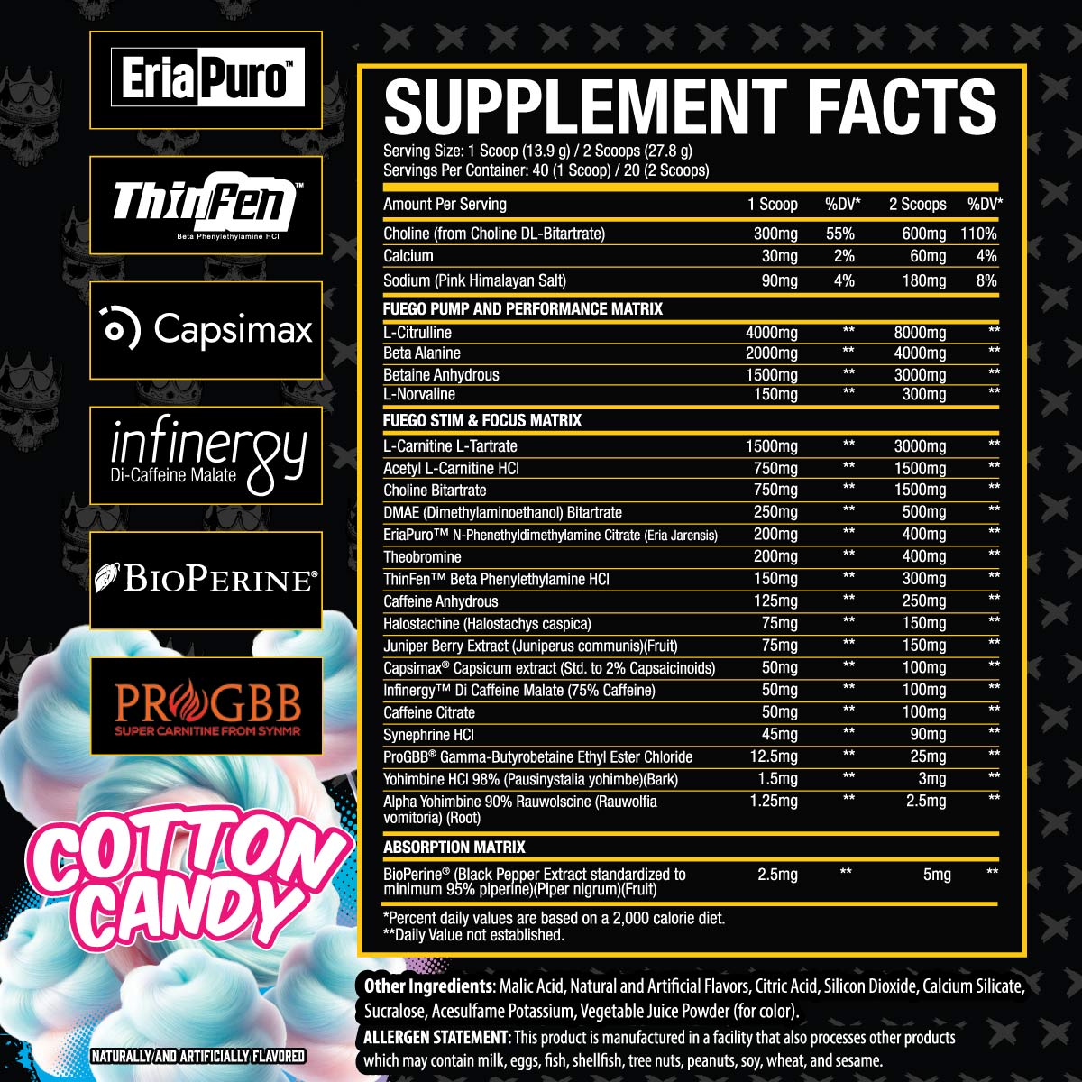 El Jefe® Fuego Pre Workout